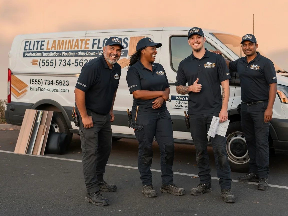 Laminate flooring installation company in Clontarf, MN
